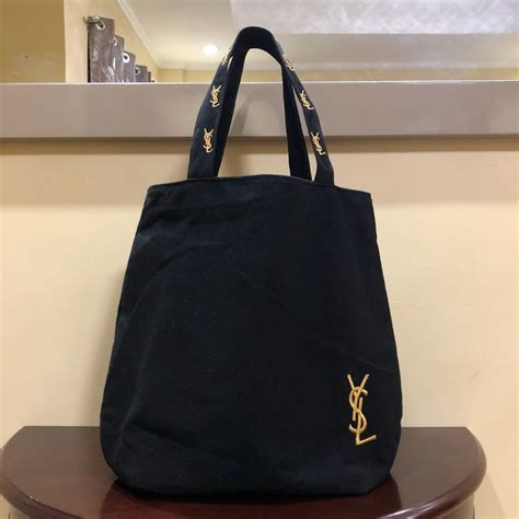 tote bag cotone ysl|ysl mini shopping bags.